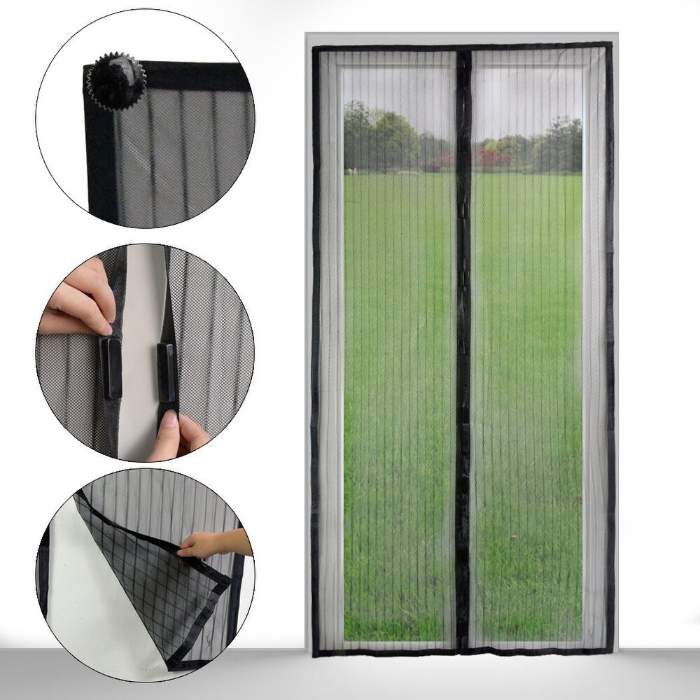 Hands-Free-Magnetic-Screen-Door-Net-Anti-Mosquito-Magic-Mesh-Bug-Curtain-Patio