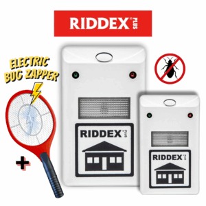Pest Reject Riddex Pest Repeller 1+1 + Electric Bug Zapper