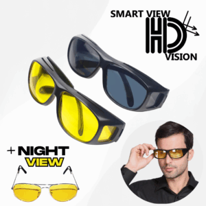 Smart View HD Vision Sun Glasses 1+1 + Night Vision Glasses