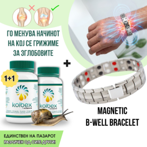 Kolbex 1+1 + Magnetic B-well Bracelet