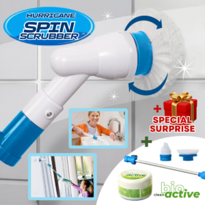 Hurricane Spin Scrubber + Bio Clean Active 450 gr. + Special Surprise